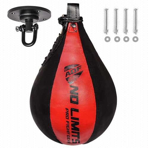 Sac de boxe en cuir stable avec pivotant de plafond pour éviter les blocages