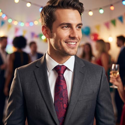 Image of joy alice 70 Colors Ties Set Men Mixed Color Necktie Handkerchief Cufflinks Brooch 3.15 Formal