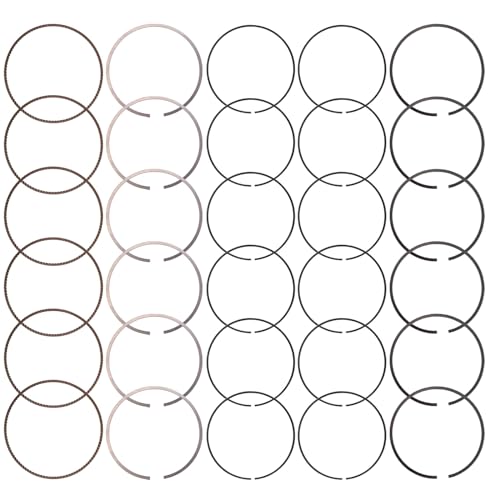 Conjunto de anéis de pistão do motor compatível com Santa Fe XL Santa 3.3L 2013-2018, substitui 2304