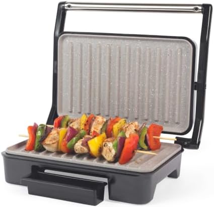 Salter Marblestone Health Grill And Panini Maker, 750W, Non-Stick