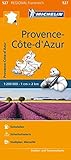 Michelin Provence Cote d'Azur: Straßen- und Tourismuskarte 1:200.000; Auflage 2020 (MICHELIN Regionalkarten) - Herausgeber: MICHELIN 