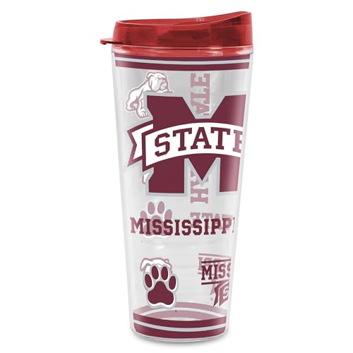 Image of Rico Industries NCAA College Double Wall Mayhem 16oz Or 20oz Tritan Tumbler W Lid
