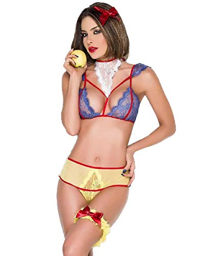 Mapale Poisoned Apple Fantasy Princess Lingerie Costume, XL, Multi