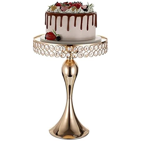SUMTREE Soporte para tartas de metal y espejo con pedestal Cover