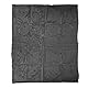 VBESTLIFE Lautsprecher-Grilltuch, Atmungsaktives Wasserdichtes Lautsprecher-Schutz-Netzgewebe für Große Lautsprecher, Bühnenlautsprecher, 140 X 120 cm, Schwarz