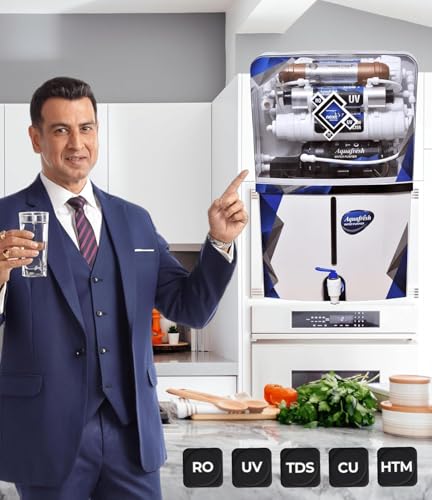 Image of AquaX pure Ro water Purifier RO+UV+COPPER+ZINC, 10 Stages Purification. Advance MTDS and HTDS Membrane, Suitable for all type water with1 Year Warranty. (AQUA XP NEXT)