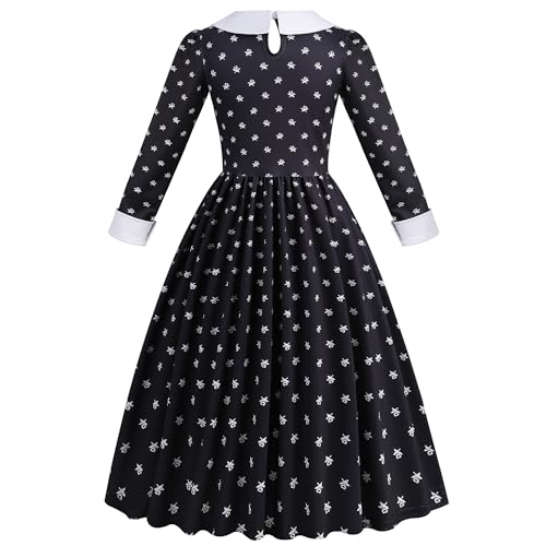 Vestido Disfraz Negro para Niñas de 5-6 Años miniatura 3