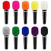 Augshy Microphone Foam Covers, 20 Pack Thick Handheld Stage Cover for Karaoke DJ - Disposable (10 Colors) #2