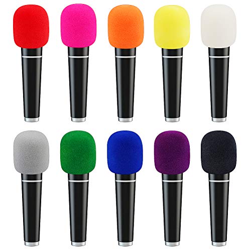 Augshy Microphone Foam Covers, 20 Pack Thick Handheld
