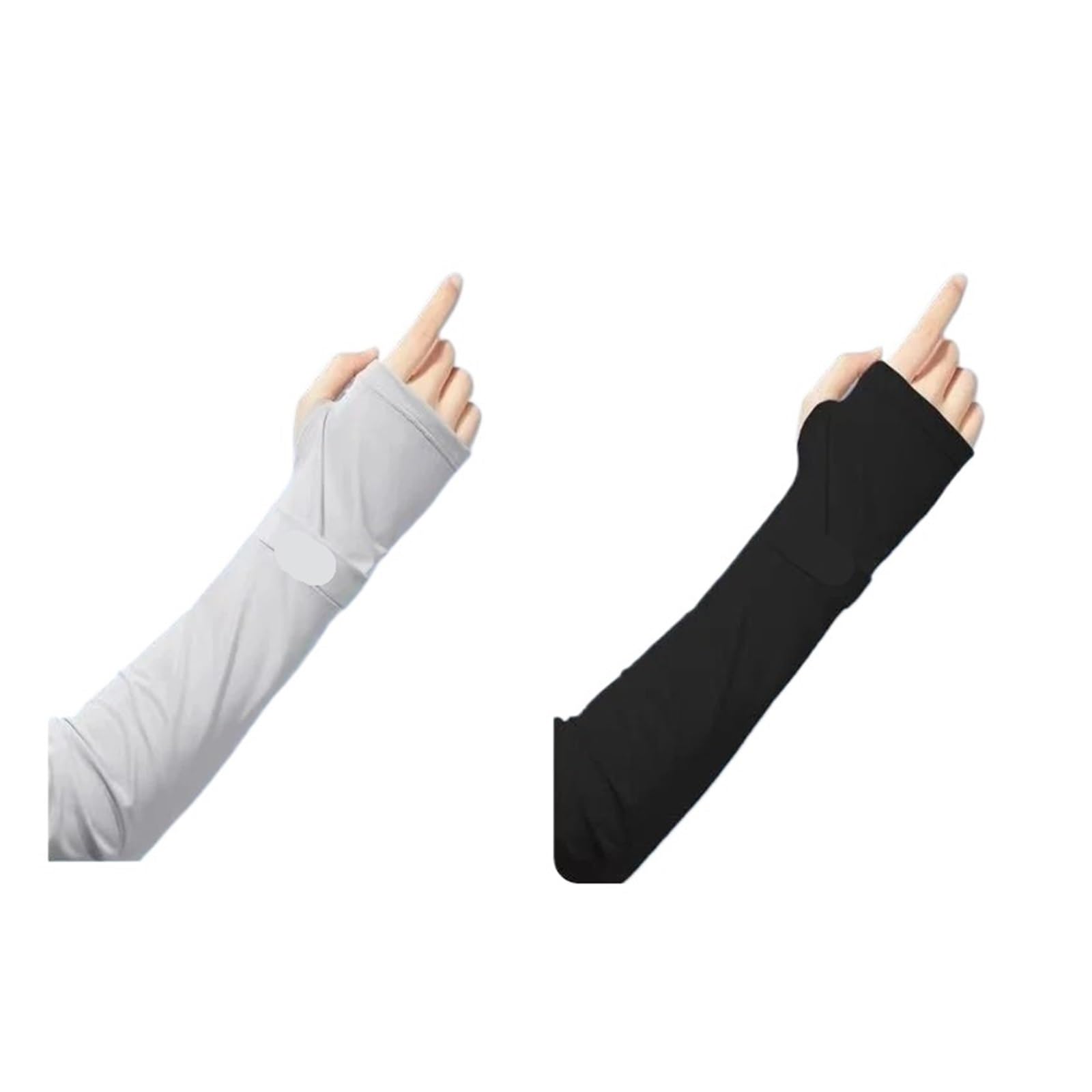 Generisch Sonnenschutzärmel, Eisseidenärmel, Armstulpen for Männer und Frauen, geeignet for den Außenbereich