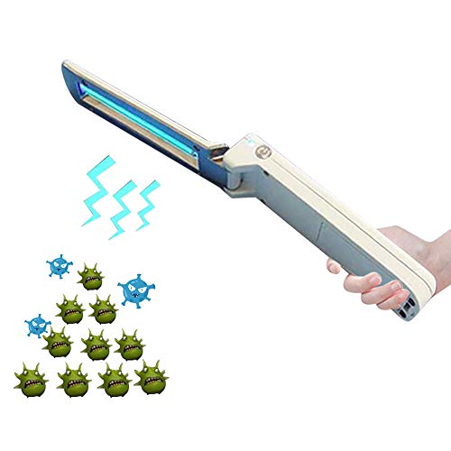 Preisvergleich Produktbild Household appliances Handklappbare UV-Desinfektionslampe, tragbare UV-Sterilisationslampe für den Haushalt, Reise- / Geschäftsreise- / Büronutzung USB- / batteriebetriebene Desinfektionslampe