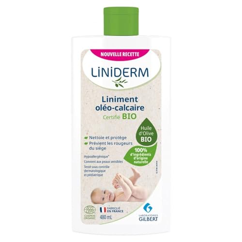 Gilbert Liniderm Linimento Oléo-Calcaire Bio 480 ml