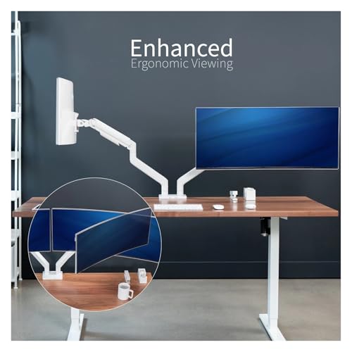 Support double ecran gamer et teletravail pour setup epure - 6