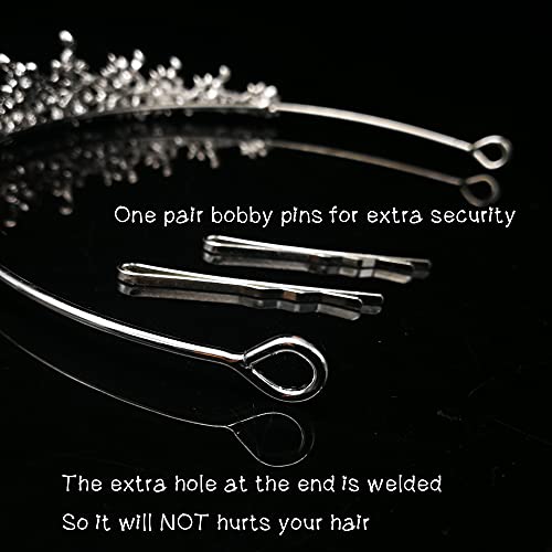 Rhinestone Crystal Tiaras And Crowns Headband For Women Birthday Pageant Wedding Prom Princess Crown #TOP4