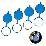 🚗【Hochwertiges Material】 Die Abdeckung des scheibenwischer deckel besteht aus hochwertigem ABS-Material mit hoher Temperaturbeständigkeit und Korrosionsbeständigkeit, das langlebig ist.