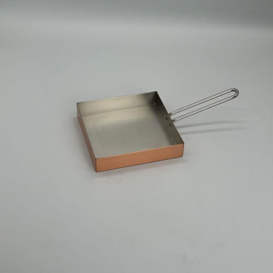 日本製 銅製 玉子焼き器 卵焼き器 角型 正方形 フライパン 出し巻き