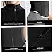 Bemonew Yoga Tops for Women UK Gym Vests Women Full Zipper Sports Running Jacket Slim Fit Fitness Workout Yoga Tops Ladies Sleeveless BBL Jacket Activewear