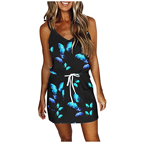 Summer Dress Women 2021, Oversized Midi Tshirt Summer Dress Women 2021, Casual Loose Plus Size Short Sleeve Tunic Dress with Pockets