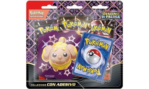 Pokémon- Anime Pkm Sv4.5 Tech Sticker Collection, Colore, 290-60441
