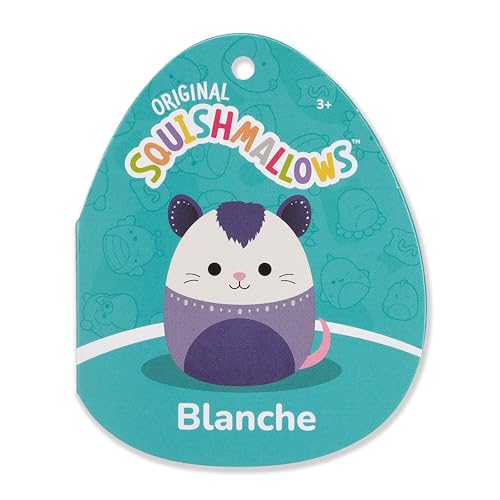 Image of Squishmallows Original 12in Blanche The Cream and Purple Possum - Official Jazwares Plush (Medium-Sized)