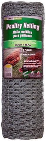 308444A 20-Guage Hexagonal Poultry Netting by Mat Midwest