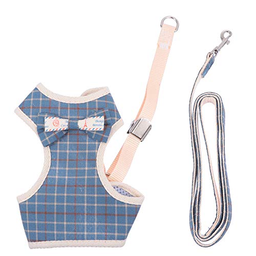 TEHAUX Correia de puxar arnês de cachorro 1 unidade Arreios de colete Corda de puxar ajustável