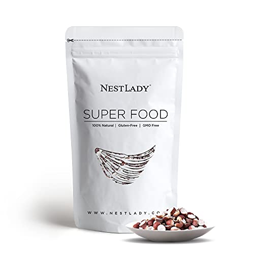 NESTLADY Gorgon Fruit, Semen Euryales, Gorgon Euryale Seed - 100% Natural | Net weight: 1LB, Harvested in China,Packed in USA