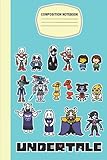 Undertale Notebook Merch: Undertale Art | Undertale Frisk Fanart |Gamer Journal | Composition...