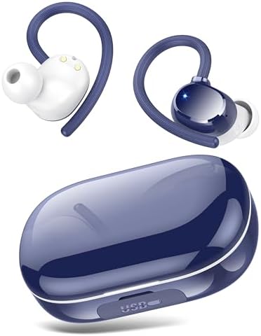 Wireless Sports Headphones, New Bluetooth 5.3 HiFi Stereo Headpho...