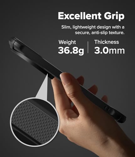 Image of Ringke Fusion-X for Xiaomi 17 Ultra Phone [Heavy Duty X-Buper] Compatible with MagSafe, Rugged Shockproof Protective with Non-Slip Side Grip Case Back Cover - Magnetic Black
