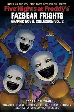 Five Nights at Freddy's Fazbear Frights Graphic Novel Vol (1-3) Collection 3 Books Set By Scott Cawthon      Paperback – September 27, 2023