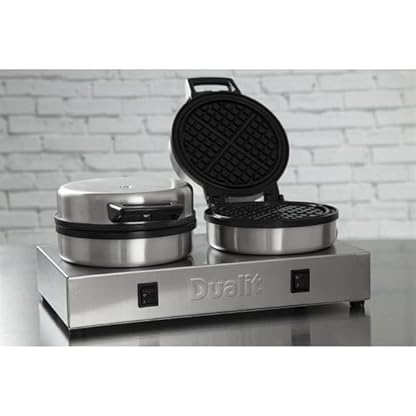 DUALIT Waffeleisen 74002, Silber, 190(H) x 400(W) x 220(D) mm – Bild 8