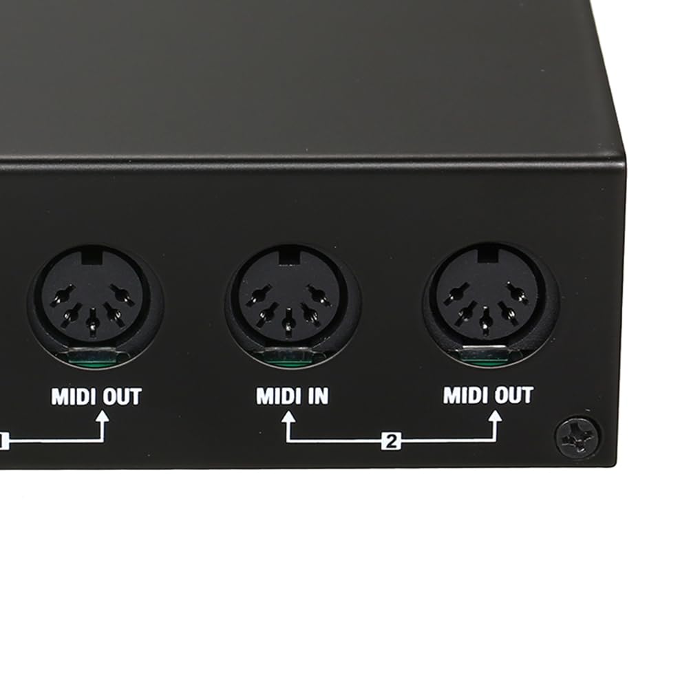 Interfaccia MIDI USB UM4x4 4 Ingressi/4 Uscite 64 Canali MIDI 4i/4o + Merge 2i4o MIDI Box