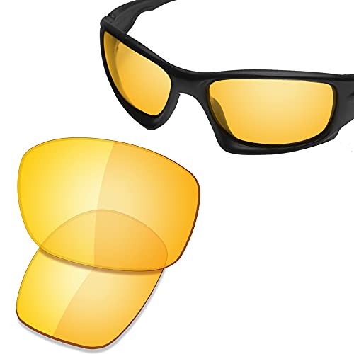 Image of SAUCER Premium Replacement Lenses for Oakley Ten X OO9128 | UV400 Protection, Anti-Scratch, Precise Fit & Enhanced Clarity
