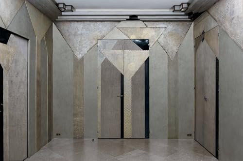 Lienzo Les Palmiers Jean Dunand para decorar tu sala de estar con elegancia