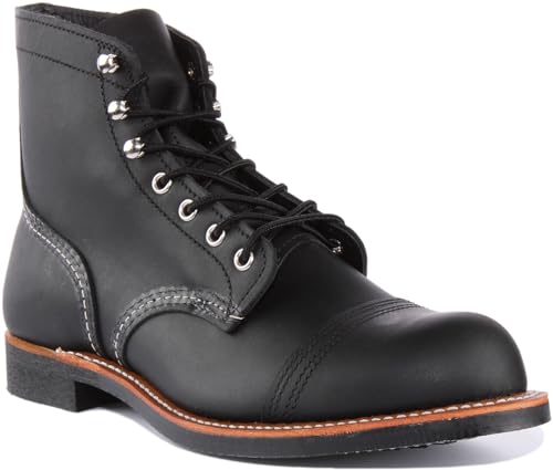 Red Wing Heritage Men's 6' Iron Ranger Boot (10.5 Black)