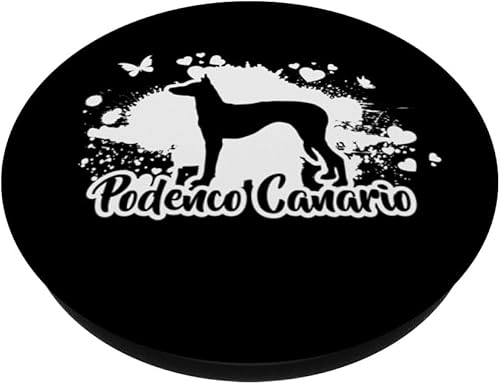 Miniatura 2 de Divertido Podenco Orgulloso Canario perro mamá perro divertido PopSockets intercambiables PopGrip