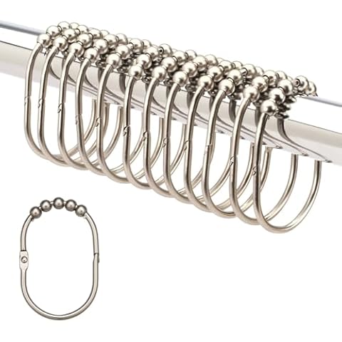 2 Lb. Depot Decorative Shower Curtain Hooks Cover
