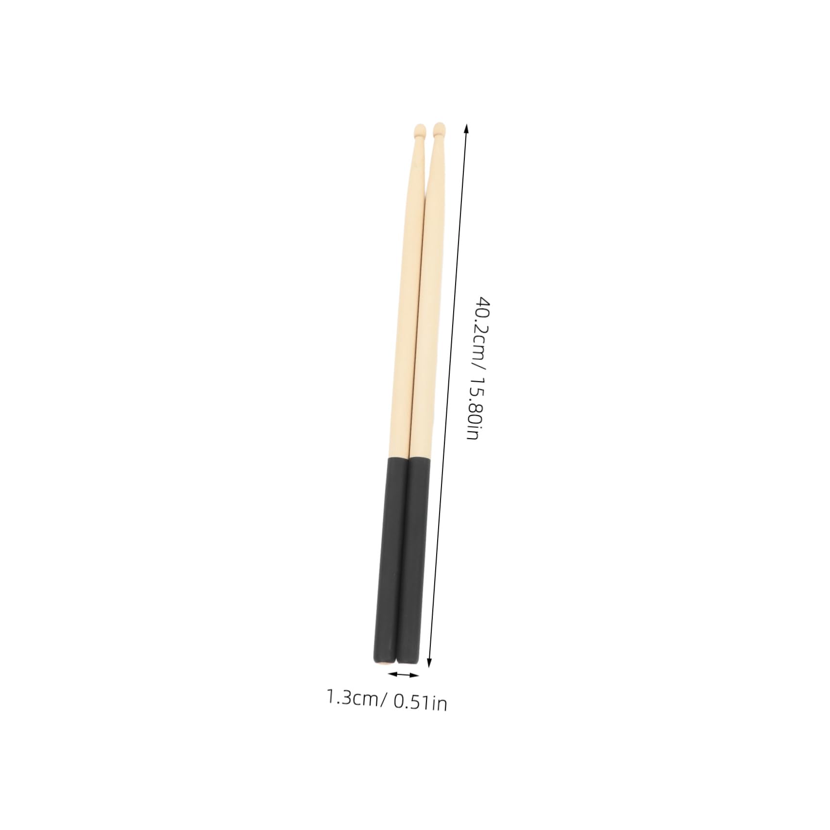 Bacchette Per Percussioni in Legno Di Faggio 5a Antiscivolo, Set Da 6 Paia, Per Batteria Elettronica e Drum Kit, Accessori Per Strumenti Musicali