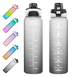 【Regalo ideal para familias y amigos】La sbotellas de bebida vienen con una variedad de colores vibrantes y patrones lindos. Es un regalo ideal para sus seres queridos con el fin de ayudarles a mantenerse hidratado y saludable.
