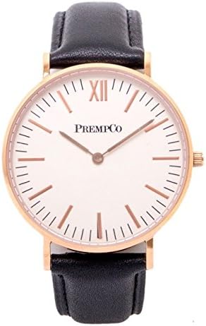 Nobel – Ladies Watch – Ivory White – Rose Gold – Quick Change Watch Wrist Band in Black