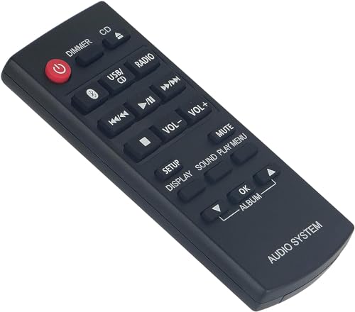 ALLIMITY N2QAYB000944 Replace Remote Control fit for Panasonic Stereo System SC-HC29 SC-HC295 SC-HC39 SC-HC39DBEWK SC-HC39EC-W SC-HC29EC-W SC-HC301EF-K SC-HC29EGK SC-HC397EGW SC-HC39EFK SC-HC29EF-K - Image 3