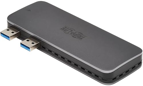 Miniatura 10 de Tripp Lite Caja de almacenamiento externa SSD con cable USB-C para juegos de PC, M.2 NVMe y SSD SATA, transferencia de datos de 10 Gbps - Windows,