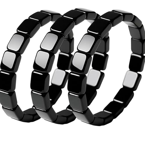 MIXIUJIEN �w�}�^�C�g�u���X���b�g �����Y �V�R�w�}�^�C�g&���j�΃G�l���M�[�u���X���b�g ���M�ƈӗ~�����߂� �X�g���b�`�R�[�h �q�[�����O�X�g�[���r�[�Y �W���G���[�M�t�g, One Size, ��΂Ȃ�