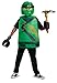 Lloyd Costume for Kids, Lego Ninjago Legacy Themed Basic Character Accessories, Single Child Size Green