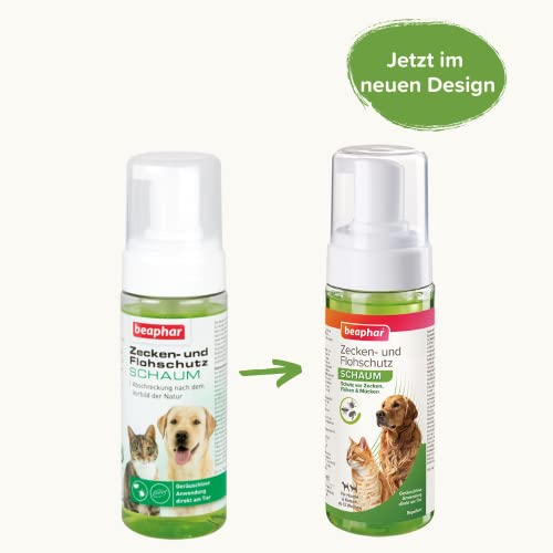 Beaphar Zecken- und Flohschutz Schaum 150ml, Hu./Ka.
