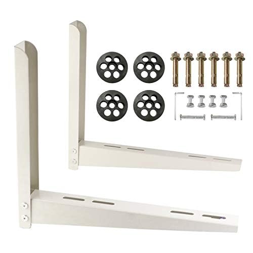 TAKTOPEAK Wall Mount Bracket for Mini Split Ductless Air Conditioner Heavy Duty Mounting Bracket Support 18000 to 24000 BTU