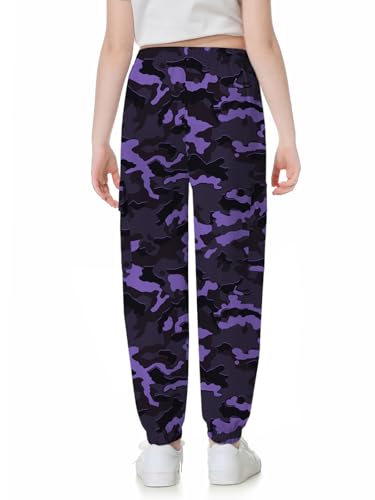 Image of SANGTREE Girls & Womens Printing Cargo Jogger Pants,6 Years - Women 2XL
