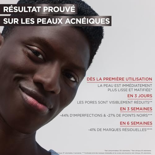 Garnier - Pure Active - Sérum Anti-Points Noirs & Imperfections au Charbon - 4% Niacinamide, Acide Salicylique & Acide Lactique - Peaux Grasses à Tendance Acnéique - Vegan & Cruelty Free - 30 ml