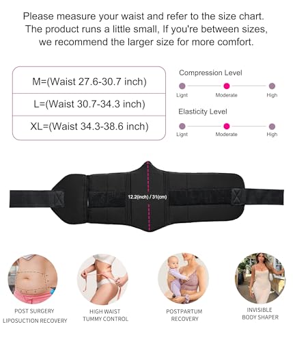 YERKOAD 360 Lipo Foam Ab Board Post Surgery Liposuction Abdominal Compression Boards Tummy Tuck Recovery Waist Cincher4